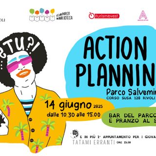 Il 14 giugno laboratorio di Action Planning al Parco Salvemini di Rivoli