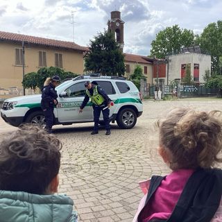 L'iniziativa della scuola in collaborazione con la Polizia Locale di Collegno