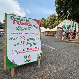 A Rivoli torna la storica Festa de l'Unità ai Giardini Lamarmora