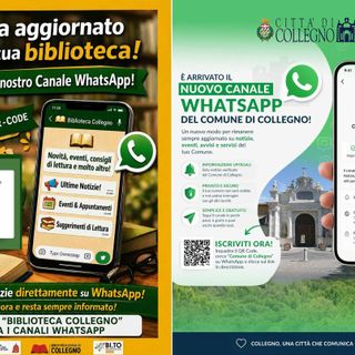 Nuovi canali di comunicazione per l'amministrazione di Collegno