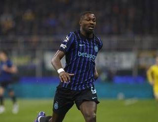 Inter, Thuram ha la febbre: a rischio il derby con il Milan