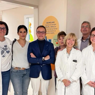 GINO per NEUROLAND:  un grande cuore per i piccoli pazienti del Regina Margherita
