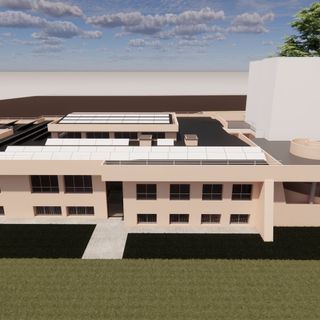 Una immagine della scuola materna Fresu di Collegno