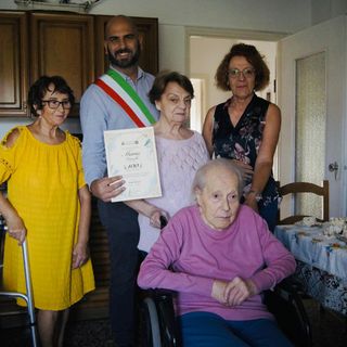 Collegno festeggia i primi 100 anni della signora Maria Porcelli