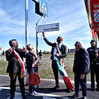Un momento della inaugurazione