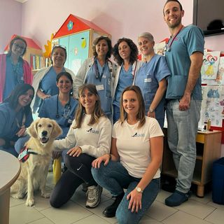 La pet therapy arriva nella pediatria dell'ospedale di Rivoli