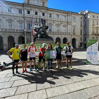 Da Collegno a Torino di corsa: raccolti 79 Kg di rifiuti nella prima maratona di plogging