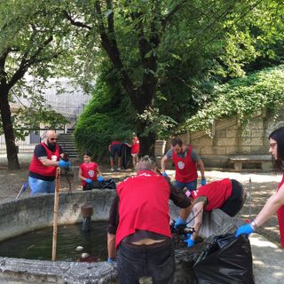 Riqualificata la fontana del Castello di Rivoli, in piazzale Mafalda di Savoia