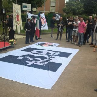 Grugliasco, commemorazione vittime dell’Heysel: “Nessuno muore veramente se vive nel cuore di chi resta” [FOTO]