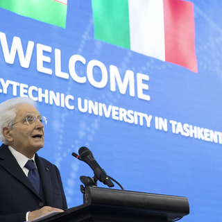 La cerimonia ufficiale alla presenza del Presidente della Repubblica Mattarella