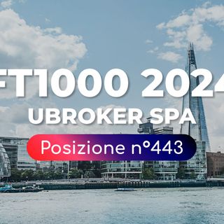 Financial Times e Cerved premiano ancora 'uBroker Spa'