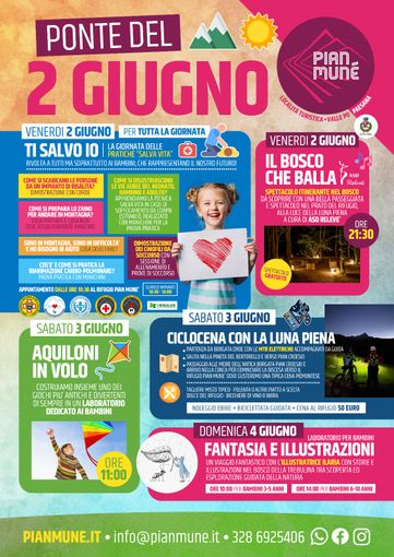 Pian Munè di Paesana: che fare il “ponte” del 2 giugno