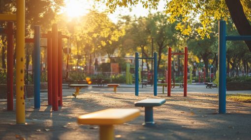 Immagine di archivio di un parco a Rivoli Immagine di archivio di un parco a Rivoli