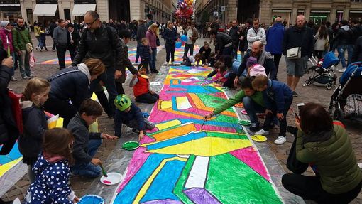 Il Castello di Rivoli si prepara a Portici di Carta e a dipingere Pippi Calzelunghe
