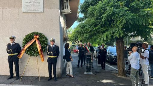 A Roma cerimonia per 49mo anniversario attentato al magistrato Occorsio A Roma cerimonia per 49mo anniversario attentato al magistrato Occorsio
