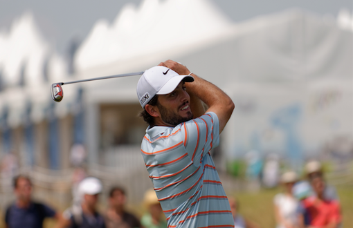 Una immagine di Francesco Molinari, tra i golfisti più attesi