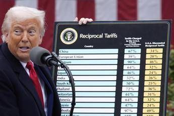 Dazi Trump, fino a 12 miliardi di danno all'Italia con tariffe al 20%: le stime Dazi Trump, fino a 12 miliardi di danno all'Italia con tariffe al 20%: le stime