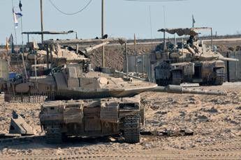 Gaza, Idf prepara prima operazione di terra nel centro della Striscia Gaza, Idf prepara prima operazione di terra nel centro della Striscia