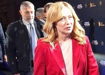 Meloni riceve il premio Thatcher: "Io un soldato al servizio di un'idea"
