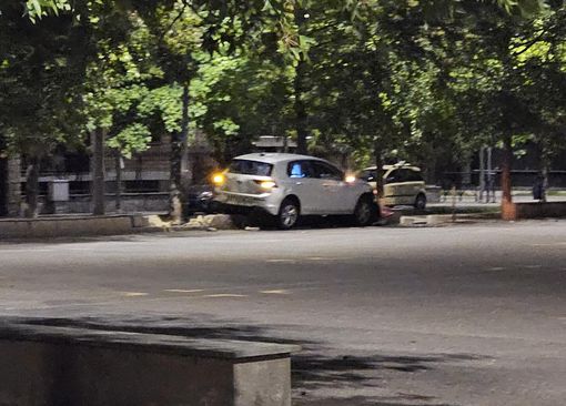 L'incidente avvenuto a Collegno