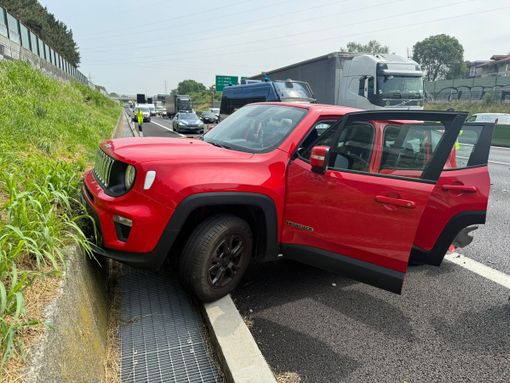 Incidente in tangenziale all'altezza di Collegno