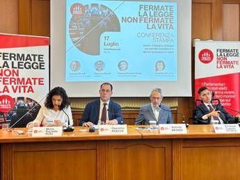 Fine vita, Pro Vita Famiglia: "Su suicidio assistito centrodestra tradisce gli elettori, non esiste vuoto normativo" Fine vita, Pro Vita Famiglia: "Su suicidio assistito centrodestra tradisce gli elettori, non esiste vuoto normativo"