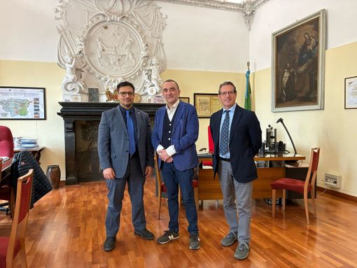 Giovanni La valle, Direttore generale AslTo3; Giuseppe Nazionale; Carlo Conte, Direttore amministrativo AslTo3 Giovanni La valle, Direttore generale AslTo3; Giuseppe Nazionale; Carlo Conte, Direttore amministrativo AslTo3