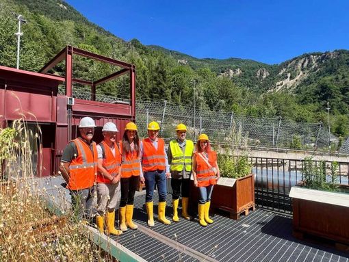 Chiara Appendino e i parlamentari 5 stelle a Chiomonte