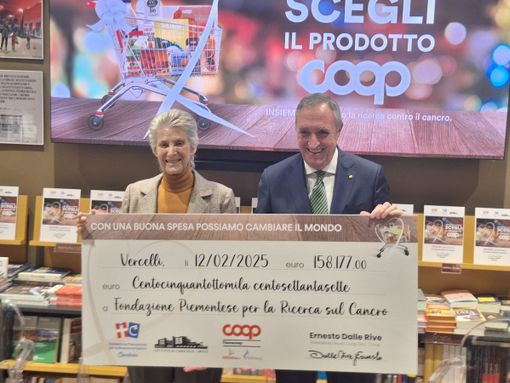Nova Coop rafforza il legame con la Fondazione per la ricerca sul cancro