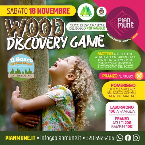 Pian Munè di Paesana: Wood discovery game, un’avventura per tutta la famiglia Pian Munè di Paesana: Wood discovery game, un’avventura per tutta la famiglia