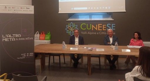 "L'altra metà: la donna nell'arte" e "L'arte di abitare": presentate in Atl le prossime mostre di Busca e Cherasco (VIDEO)