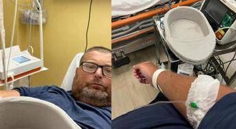 Mario Adinolfi in ospedale dopo il rientro dall'Isola dei Famosi: "Un gran bello spavento" Mario Adinolfi in ospedale dopo il rientro dall'Isola dei Famosi: "Un gran bello spavento"