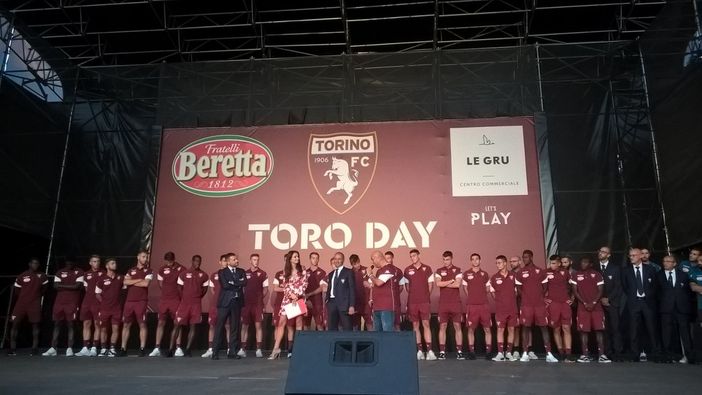 Grugliasco, il Toro day celebrato ancora una volta nell’arena esterna alle Gru Grugliasco, il Toro day celebrato ancora una volta nell’arena esterna alle Gru