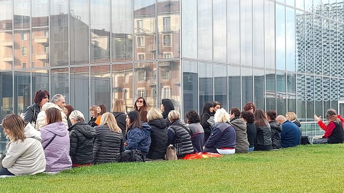 manifestazione lavoratori Lear manifestazione lavoratori Lear