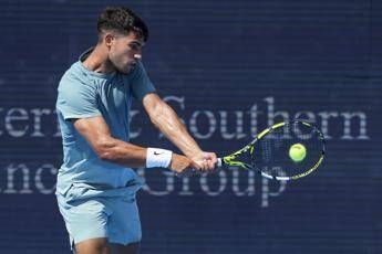 Atp Cincinnati, Alcaraz al terzo turno senza brillare Atp Cincinnati, Alcaraz al terzo turno senza brillare