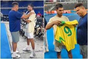 Alcaraz, allenamento speciale a Miami... con Ronaldo