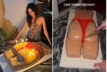 Emily Ratajkowski compie 34 anni, la torta è il lato B Emily Ratajkowski compie 34 anni, la torta è il lato B
