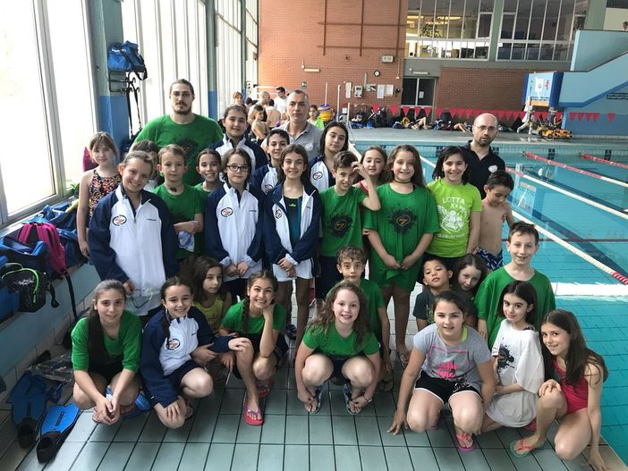 Nuoto pinnato, successo di squadra per lo Sport Club Venaria al 3° trofeo "Pinna Bianca"