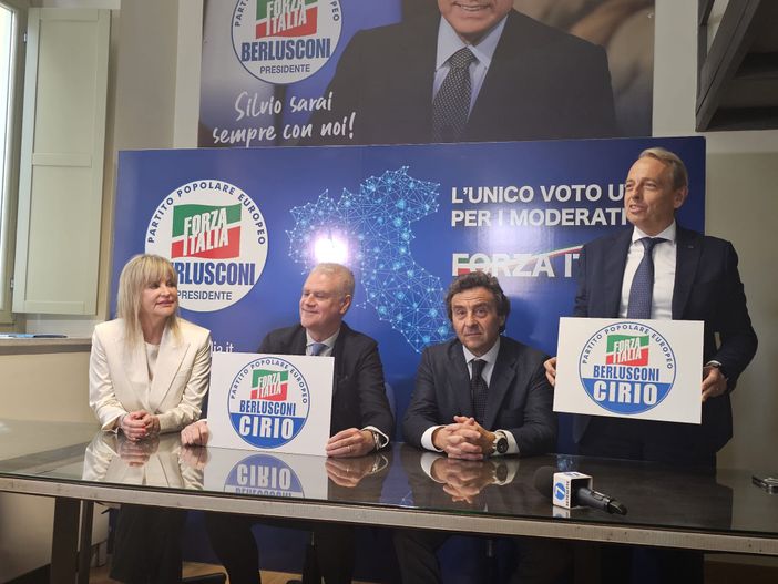 Europee, Forza Italia punta sul notaio Gustavo Gili e sulla chivassese Marta Clara [VIDEO]