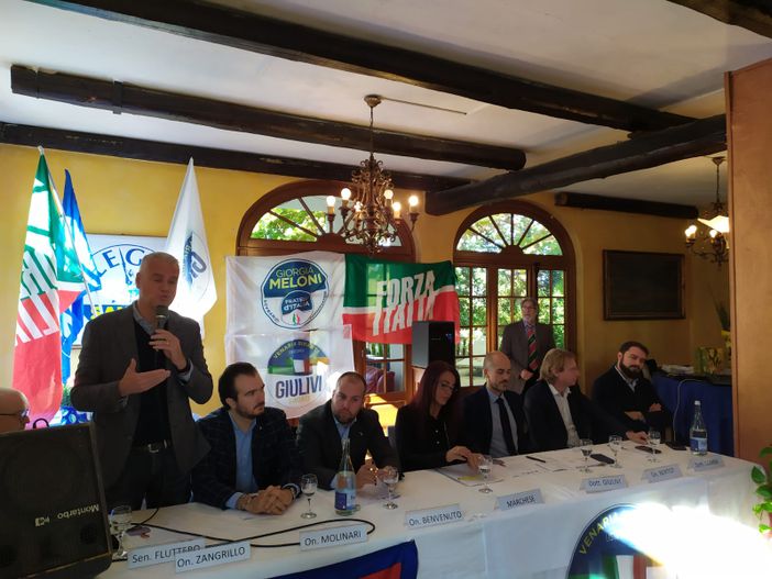 Ora è ufficiale: Fabio Giulivi è il candidato sindaco di Venaria proposto dalla coalizione di centro-destra [FOTO e VIDEO]