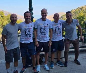 Guardiola, pallegrinaggio al Santuario di Santa Rosalia e omaggio a Falcone e Borsellino