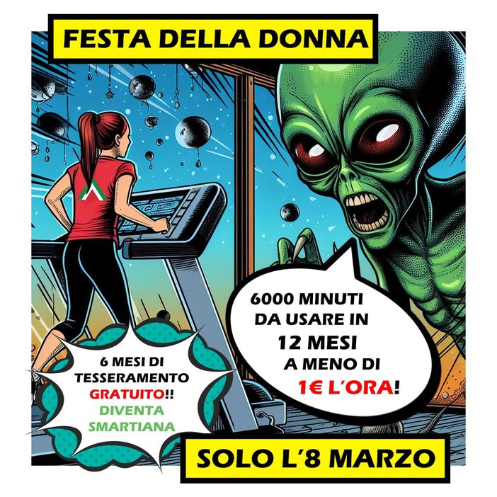 Nichelino: con la palestra Smart TIW l’8 marzo è il WOMEN’S DAY SMART!