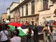 Immagine di una manifestazione pro Gaza Immagine di una manifestazione pro Gaza