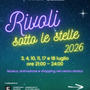 La locandina dell'edizione 2026 di 'Rivoli sotto le stelle'