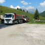 Lavori di pavimentazioni sulla SP 23 a Pragelato