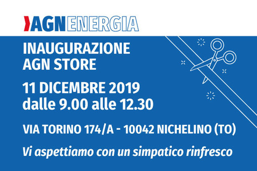 Nuovo AGN store a Nichelino!