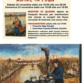 La locandina della mostra di Alpignano La locandina della mostra di Alpignano
