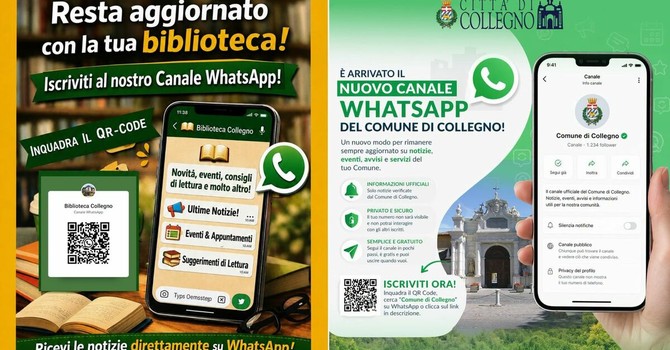 Nuovi canali di comunicazione per l'amministrazione di Collegno