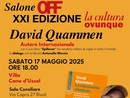 David Quammen a Rivoli per raccontare Darwin e l’evoluzione del pensiero scientifico