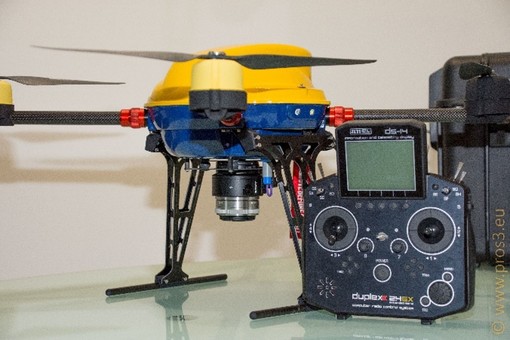 drone con telecomando